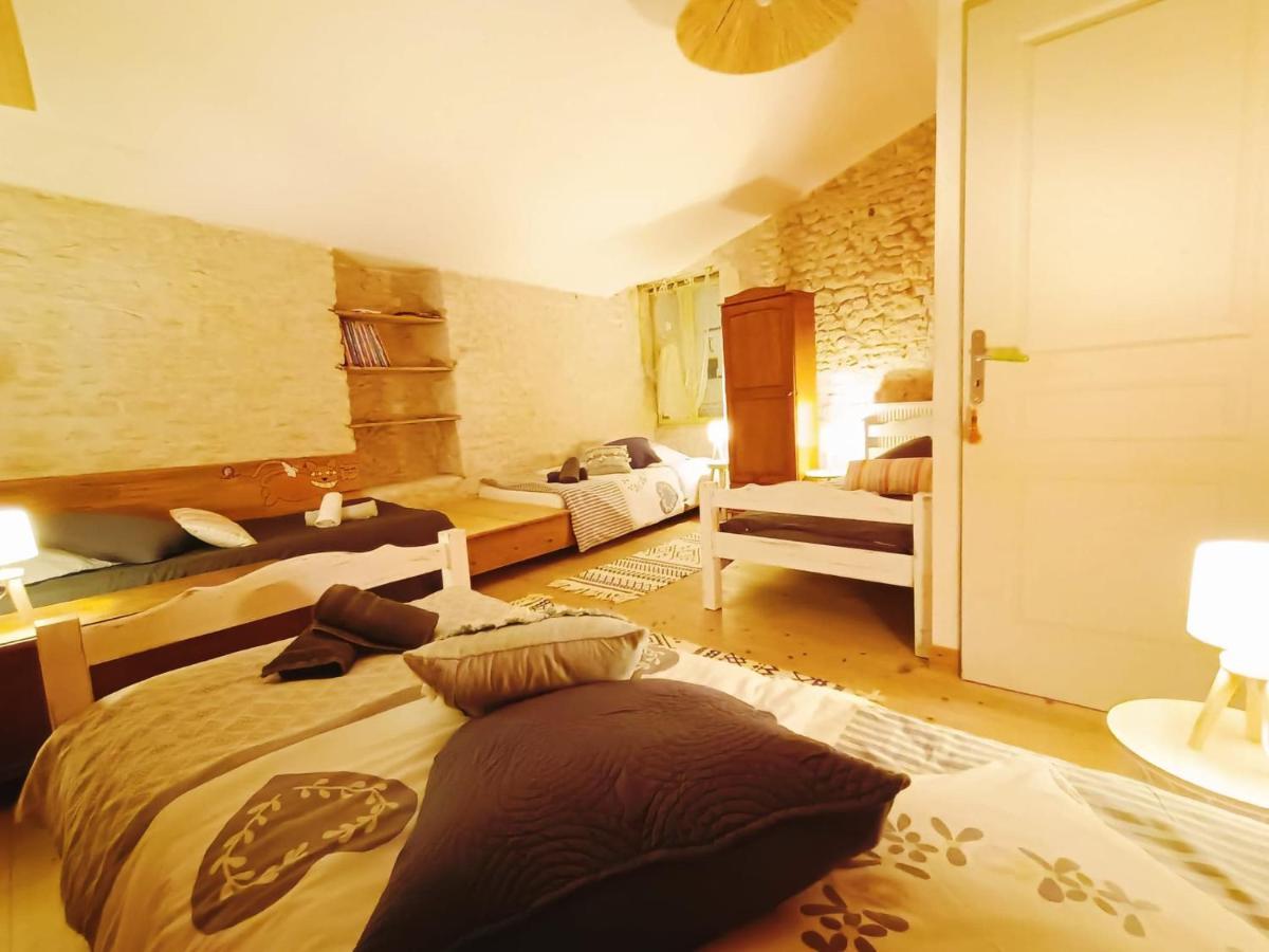 Gite 3 Etoiles Avec Spa, 2 Chambres Le Logis De Pearl Salles-sur-Mer Exterior photo